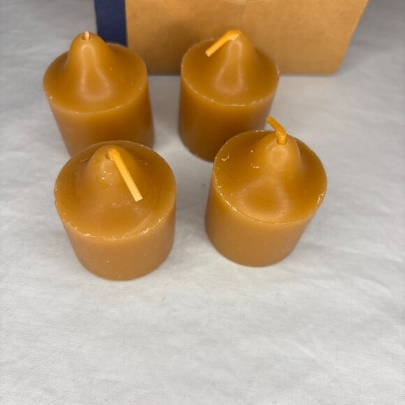 PARTY LITE New Votive Candles X4 Tamboti Safari - Picture 1 of 4
